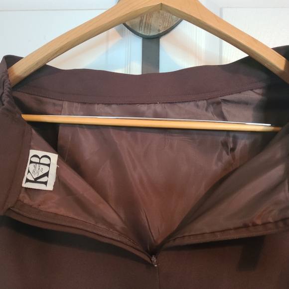 Stella Louise for KB Woman's Two Piece Suit, Size: Large Color: Brown - Picture 13 of 13